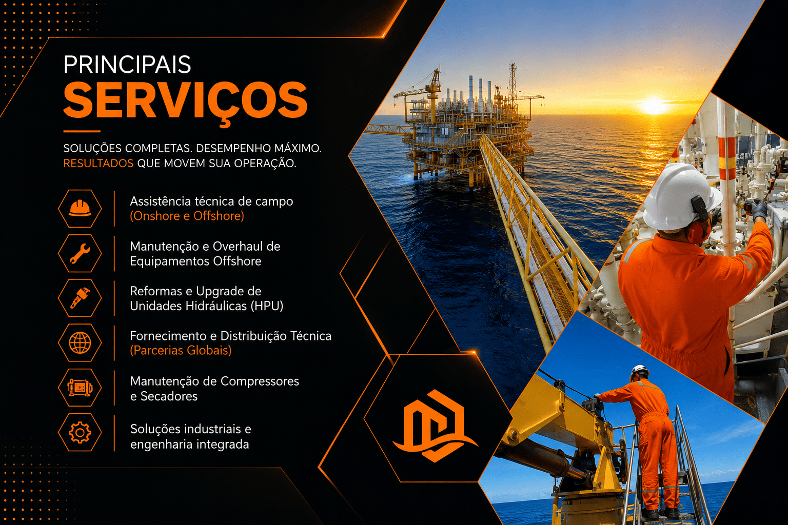 PRINCIPAIS SERVIÇOS